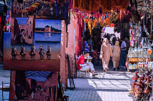Marrakech markets