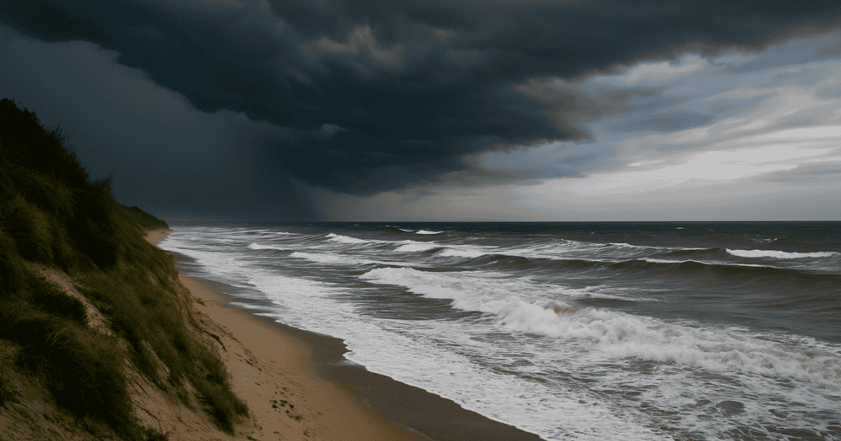 cold front and coastal chaos july 2025
