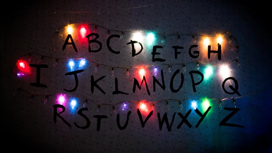 stranger things alphabet