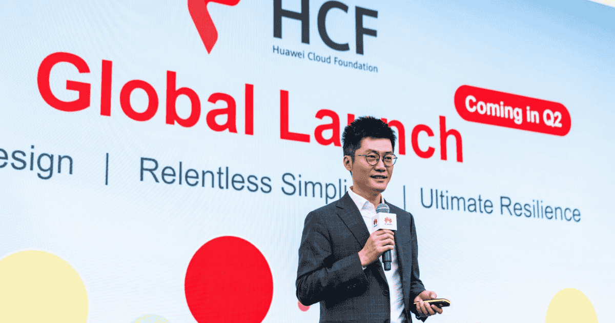 Antonony Gu, President of Huawei Hybrid Cloud
