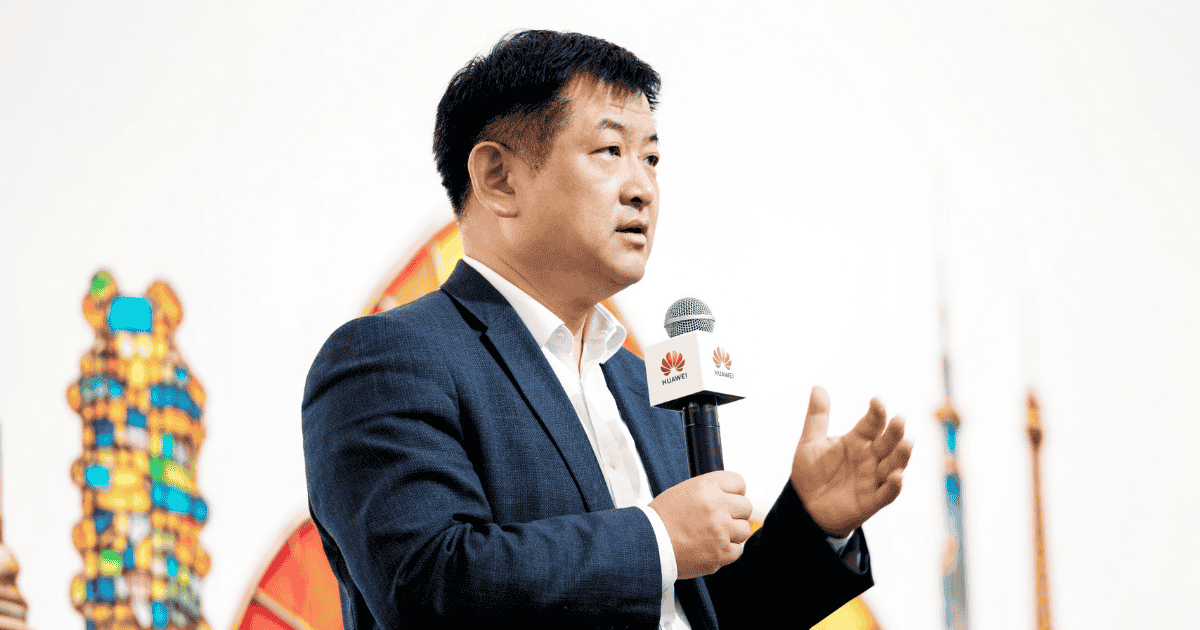 Dr Peter Zhou CEO of Huawei Cloud