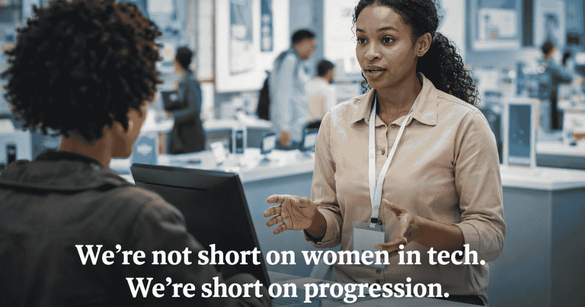women in tech progression