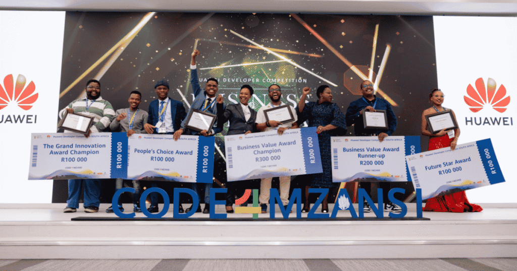 Huawei Code4Mzansi winners