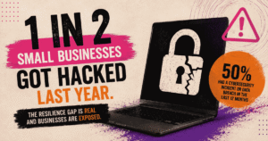 small businesses hacked 2025