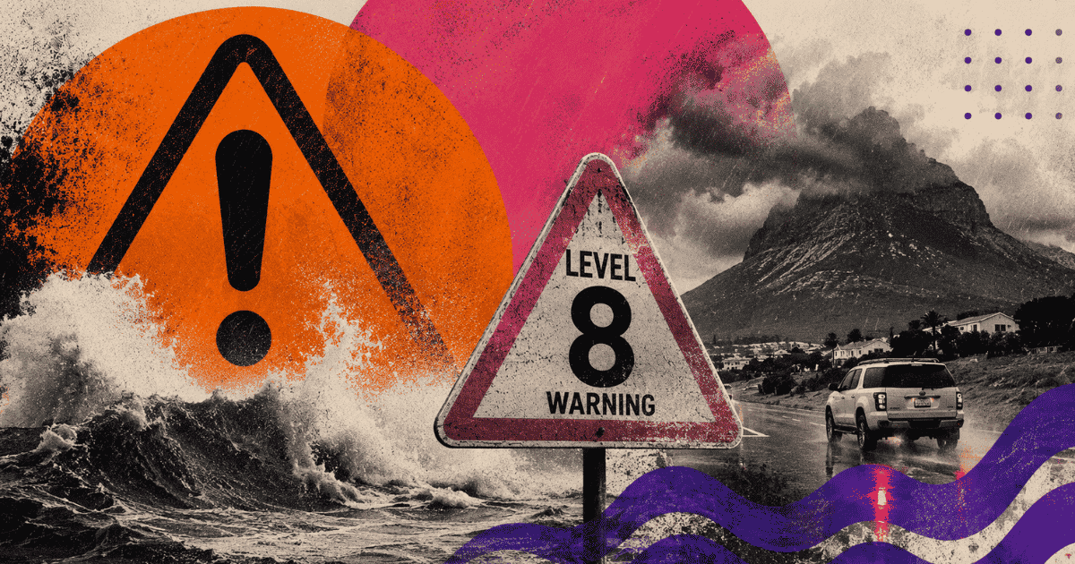 Level 8 weather warning