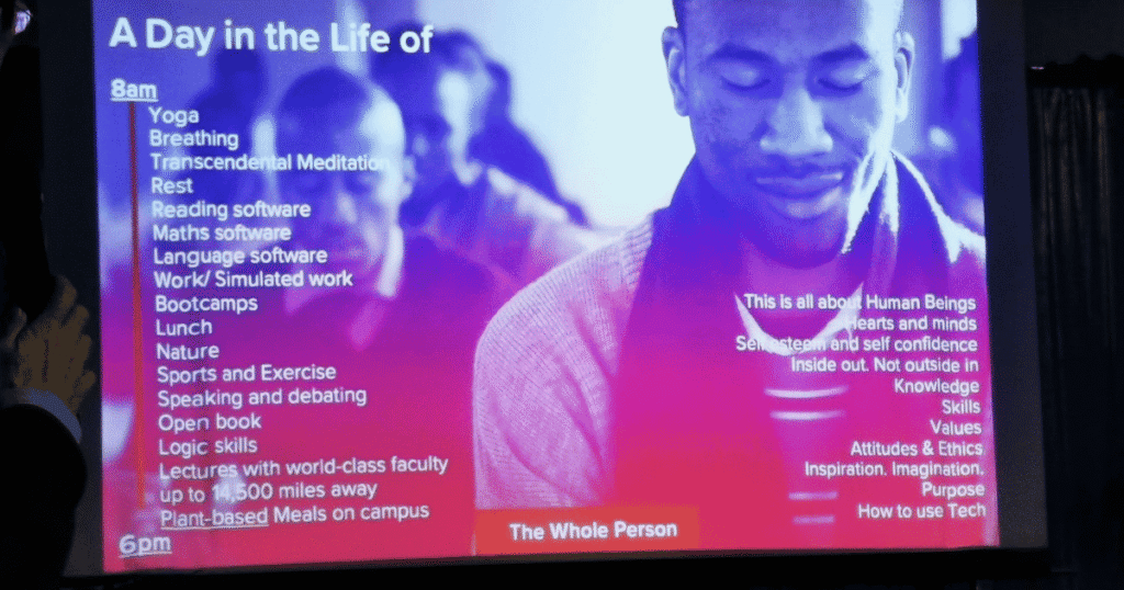 Day in the life of a student at the Maharishi Invincibility Institute