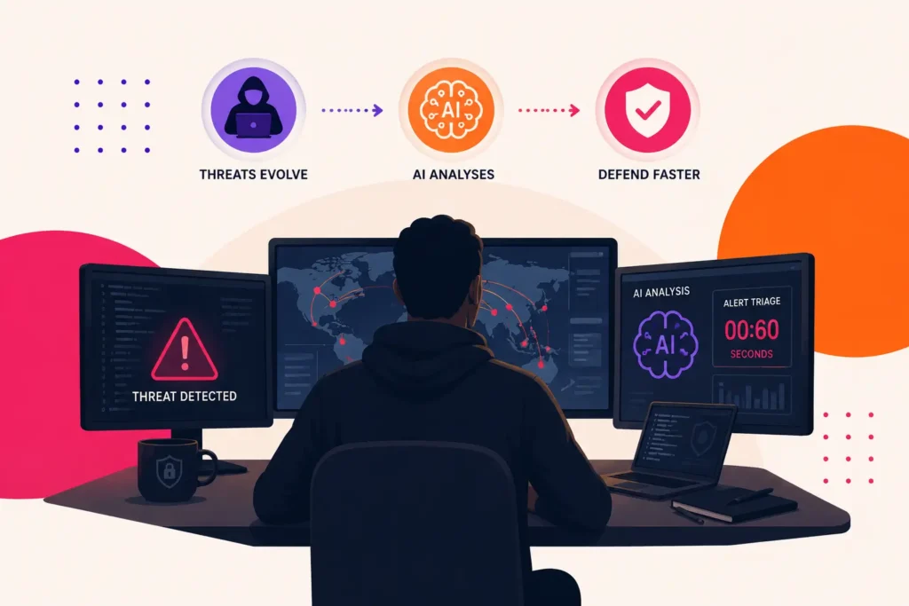 AI threats in cybersecurity