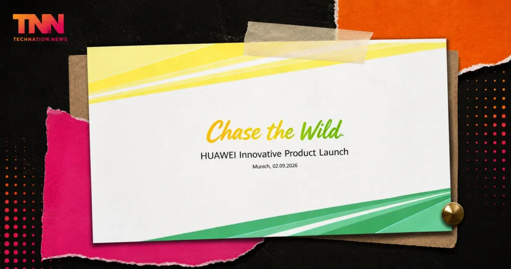 huawei chase the wild launch event