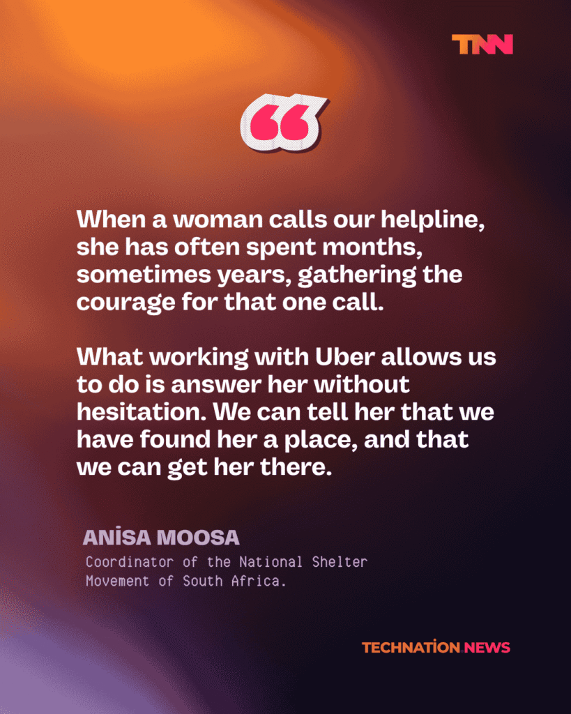 uber and gbvf shelter news update on technation news