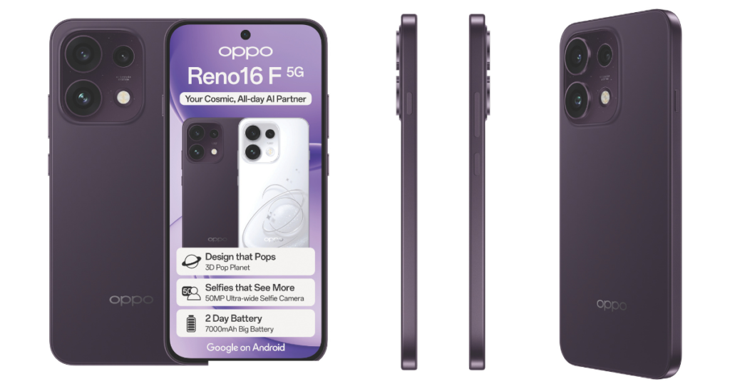 OPPO RENO16 F 5G TWILIGHT VIOLET