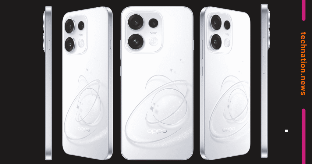 OPPO Reno16 F in Pop White