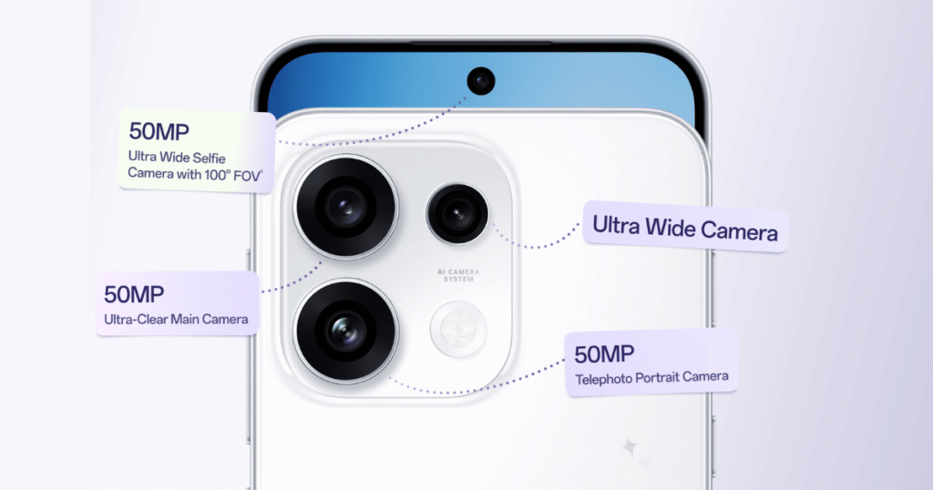 Oppo Reno16 F camera module