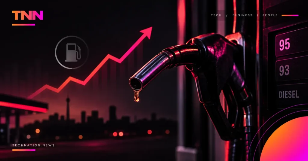 fuel price south africa october