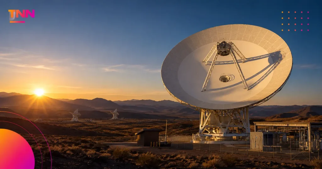 nasa new satellite dish listens to voyager