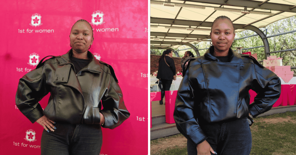 nosipho peter her and now first for women event